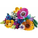 Les fleurs sauvages LEGO du bouquet 10313 réunies en gerbe