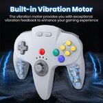 Visuel du moteur de vibration intégré à la manette N64 miadore