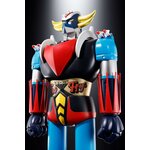 Gros plan du torse du Jumbo Machinder et de sa ceinture au logo japonais