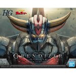 Boîte de la maquette Bandai HG Grendizer Infinitism, illustrée du visage de Goldorak
