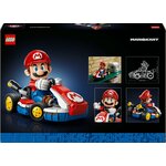 Dos de la boîte du set LEGO Mario Kart 72037, avec des photos du modèle