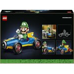 Dos de la boîte du set LEGO Mario Kart 72050, avec des photos du modèle