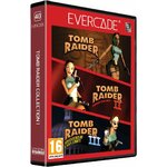 Boîtier de la cartouche Evercade Tomb Raider Collection 1, numéro 40, classé PEGI 16