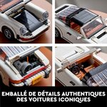 Gros plans : toit Targa rangé dans le coffre avant, arceau, moteur arrière et habitacle