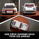 Porsche 911 Turbo LEGO vue de larrière, de lavant et du dessus