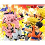 Visuel Match Makers : les trois Majin Buu face à Goku, Gotenks et Gohan