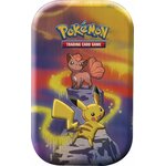 Mini-boîte Pikachu et Goupix vue de face