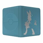 Classeur Pokémon Ultra Pro Elite Series bleu, Poké Ball et Lucario en relief