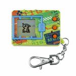 Digimon Original Digital Camouflage vu de face, coque verte à motif camouflage et mousqueton