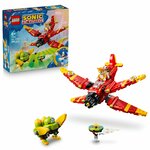 Boîte du set LEGO Sonic 77119 Le Tornado-1 de Tails, avec lavion monté, le Badnik et lîle devant