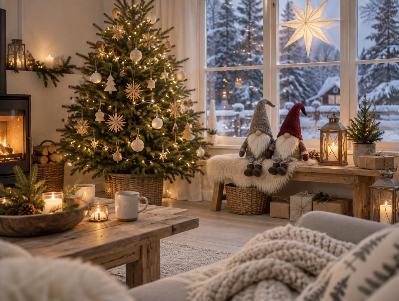 Décoration de Noël scandinave : comment adopter le style hygge