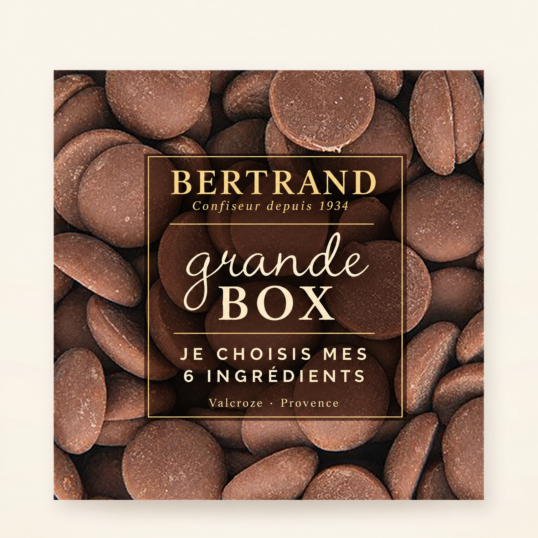 Grande box pâtisserie Bertrand, 6 ingrédients au choix