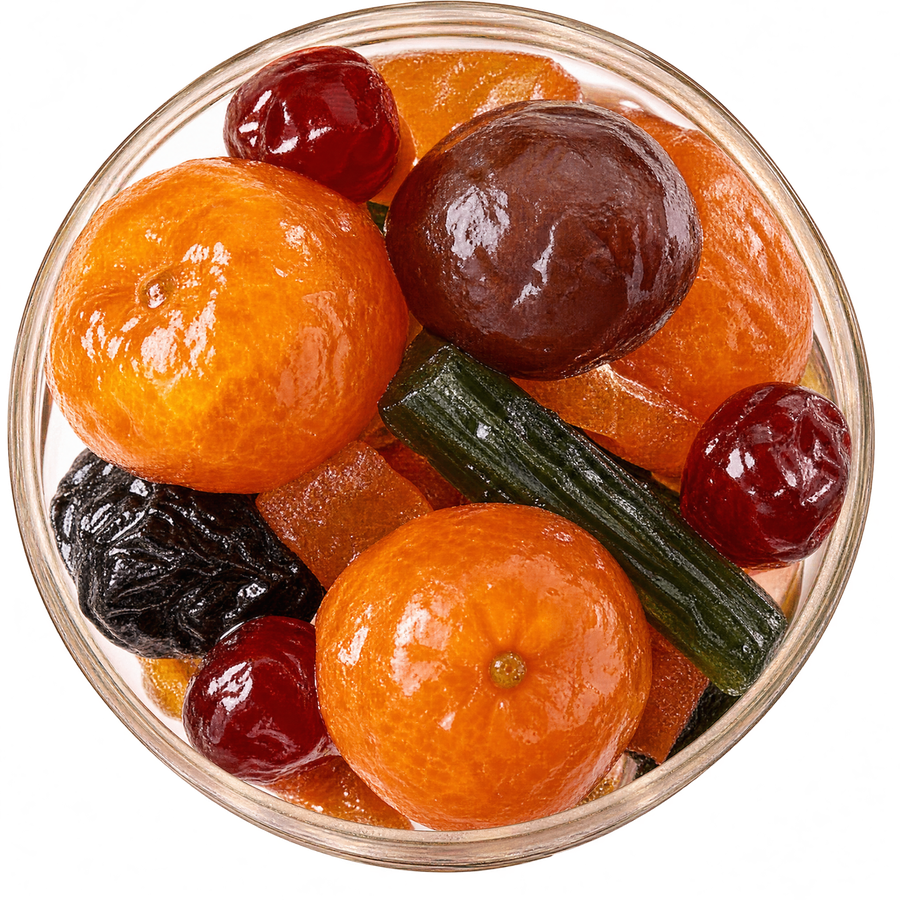 Nos fruits confits