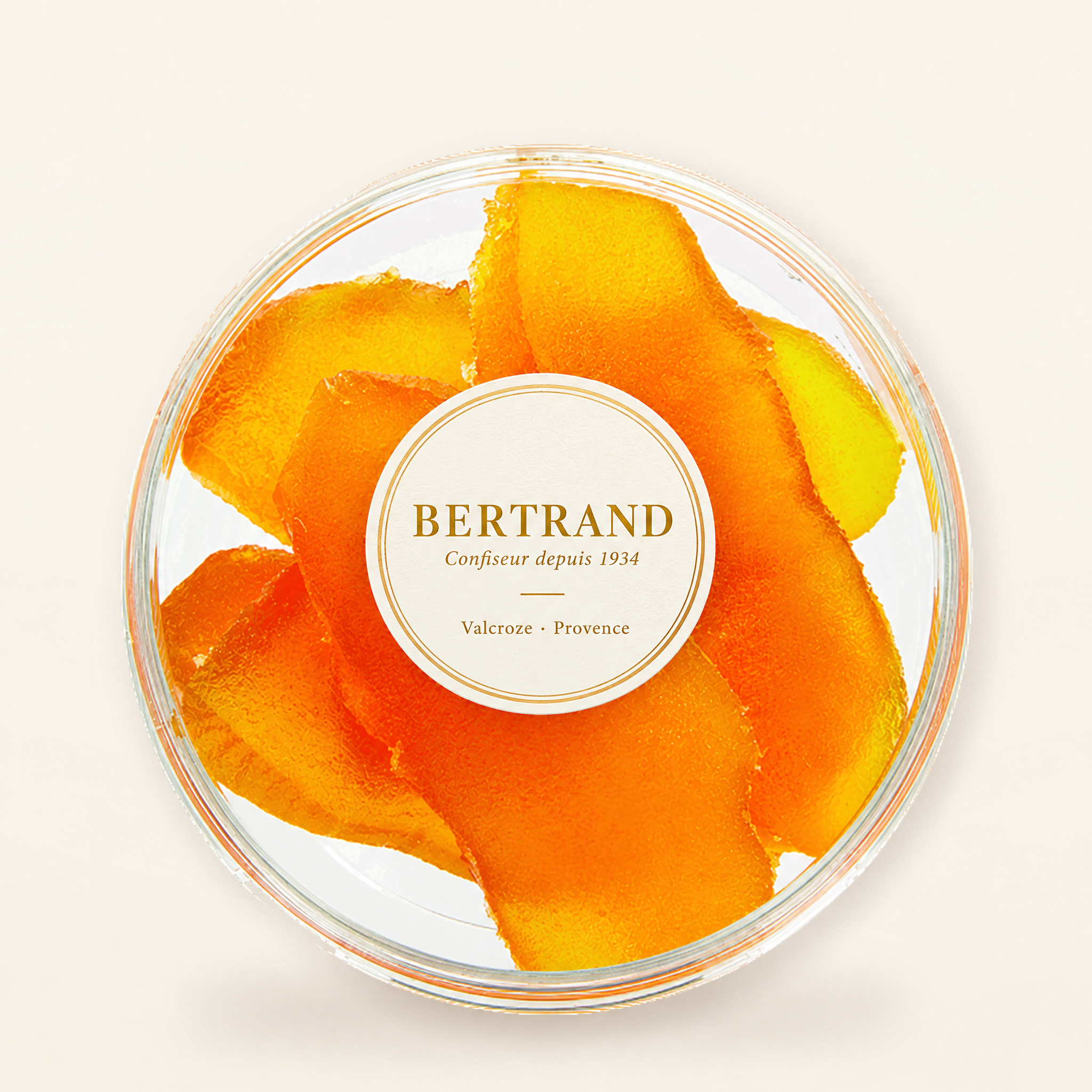 Boîte de tranches de melon confit Bertrand