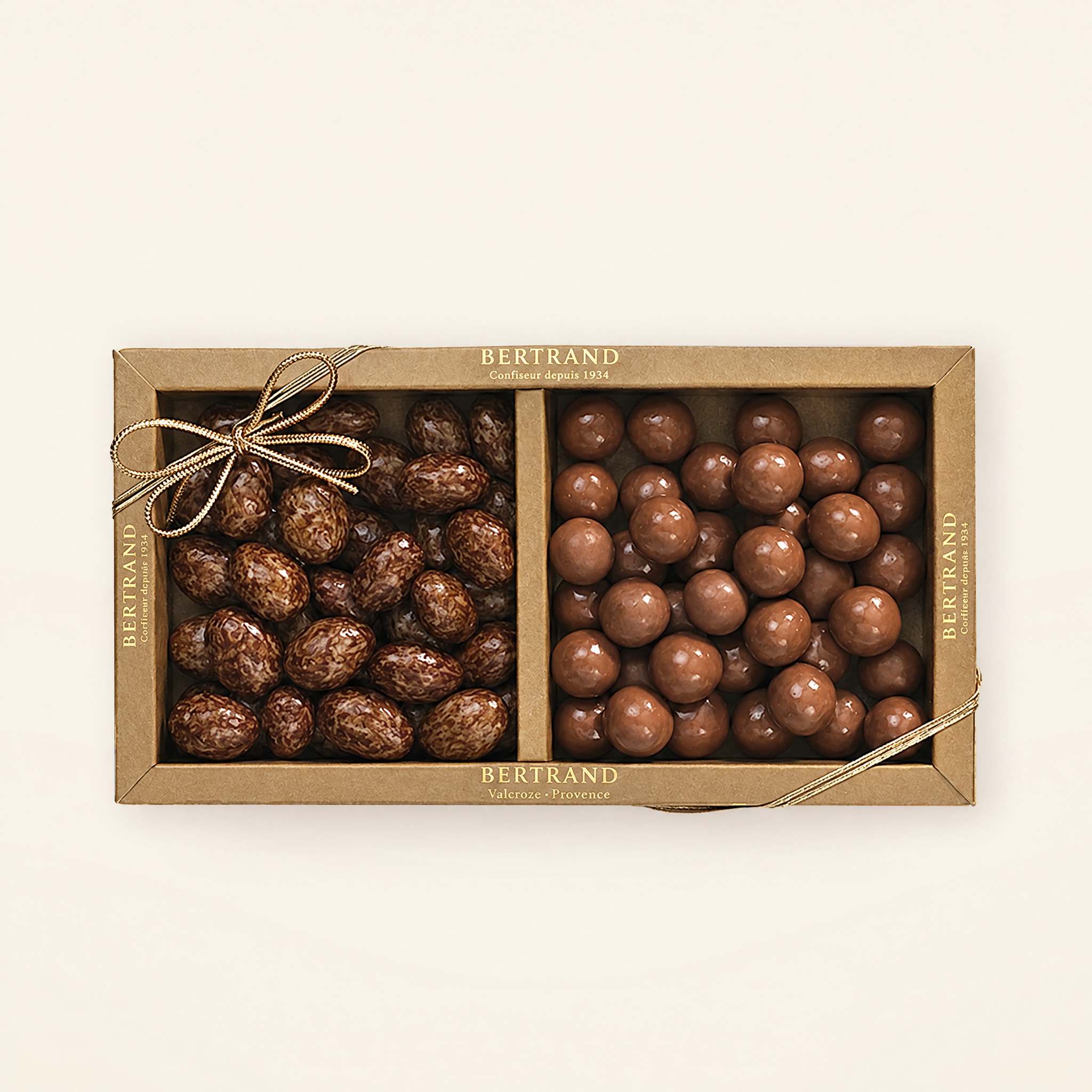 Coffret Duo de chocolat croquant Bertrand