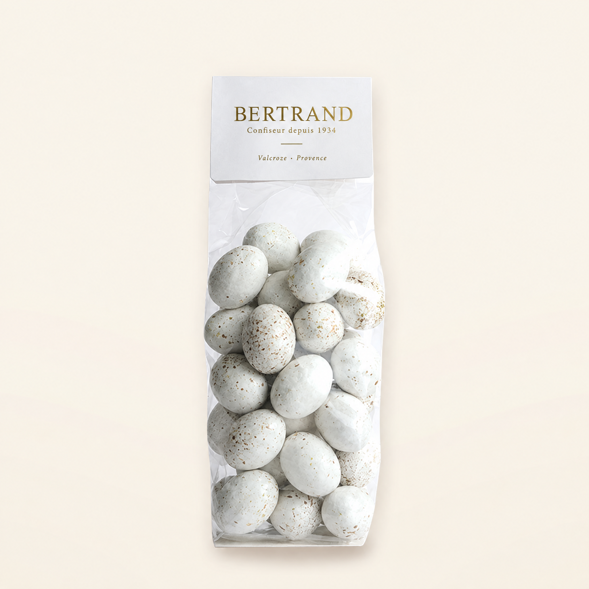 Sachet dœufs de mouette au praliné Bertrand, 450 g