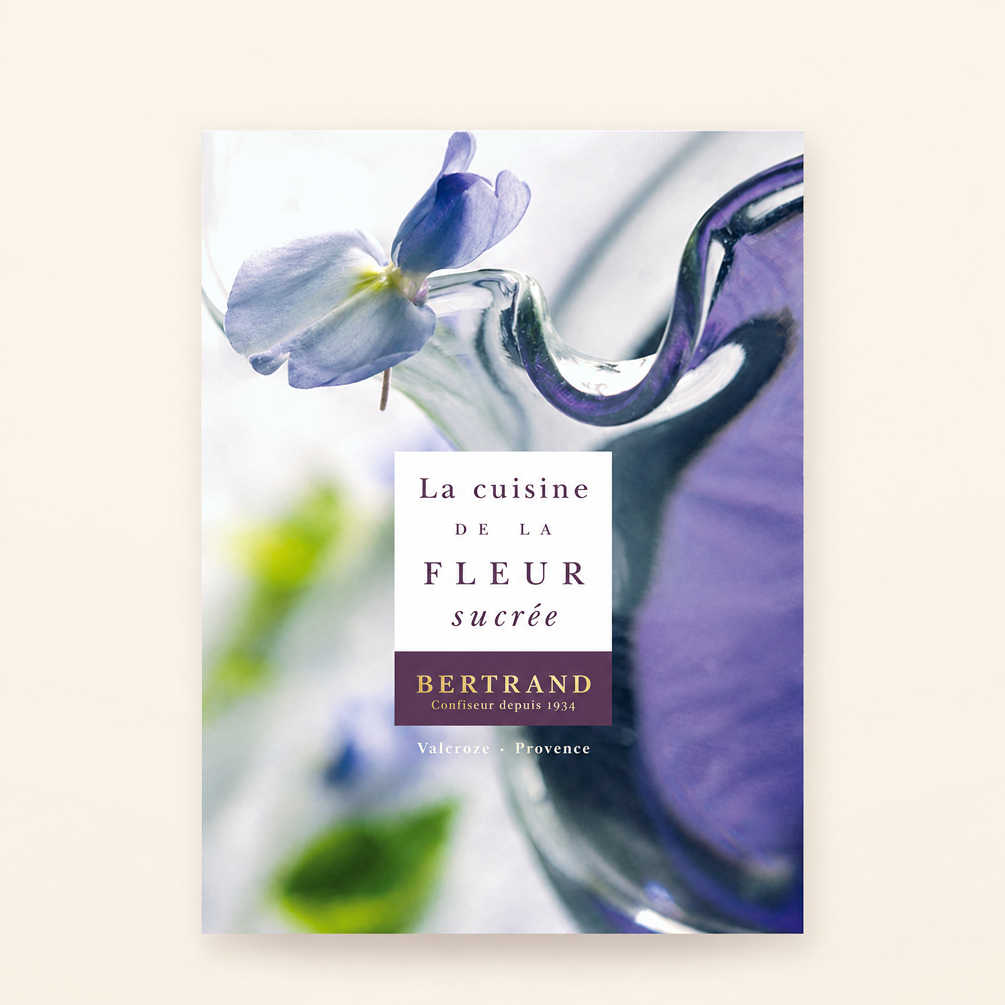 Livre La cuisine de la fleur sucrée, édition Bertrand