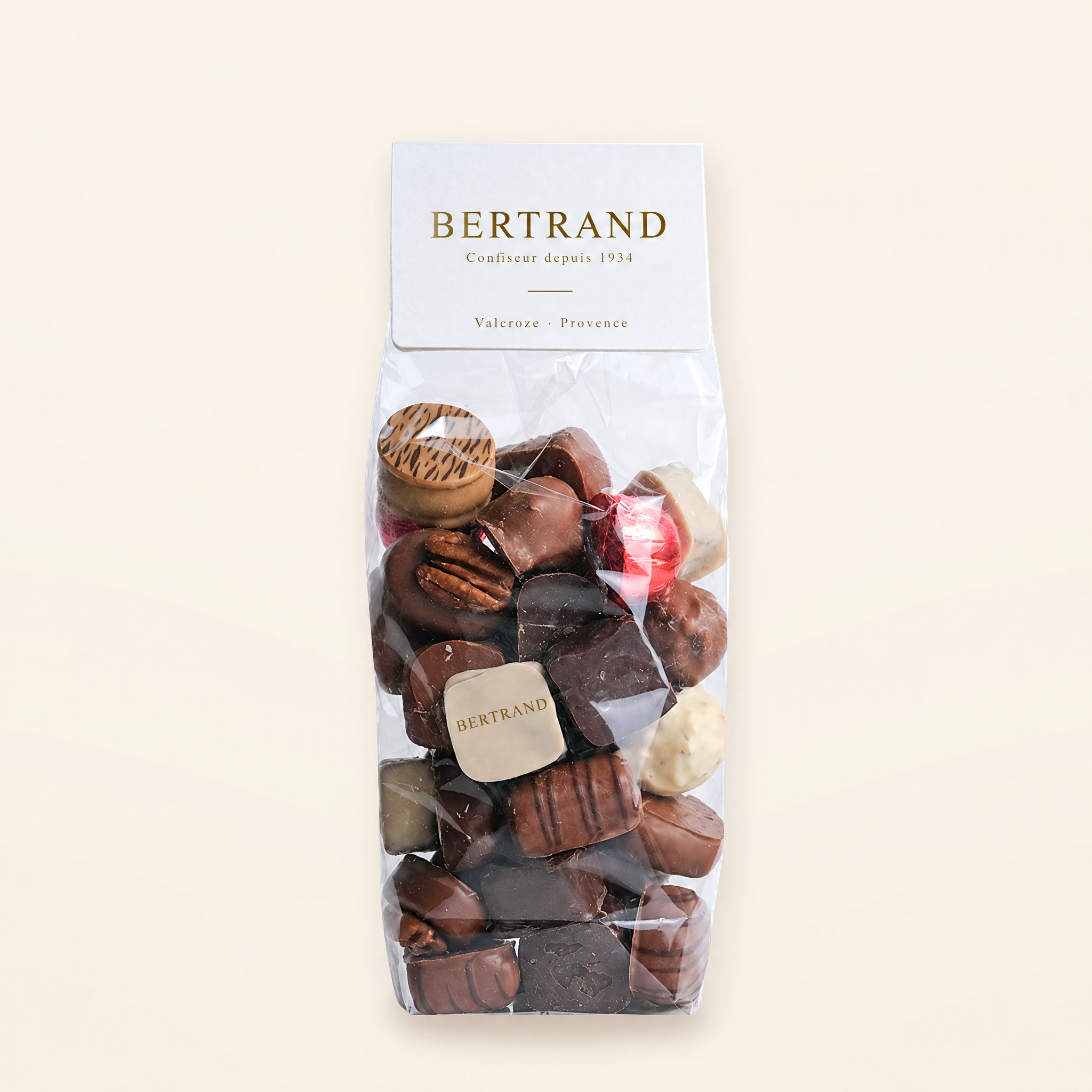 Sachet de chocolats assortis à l'ancienne Bertrand