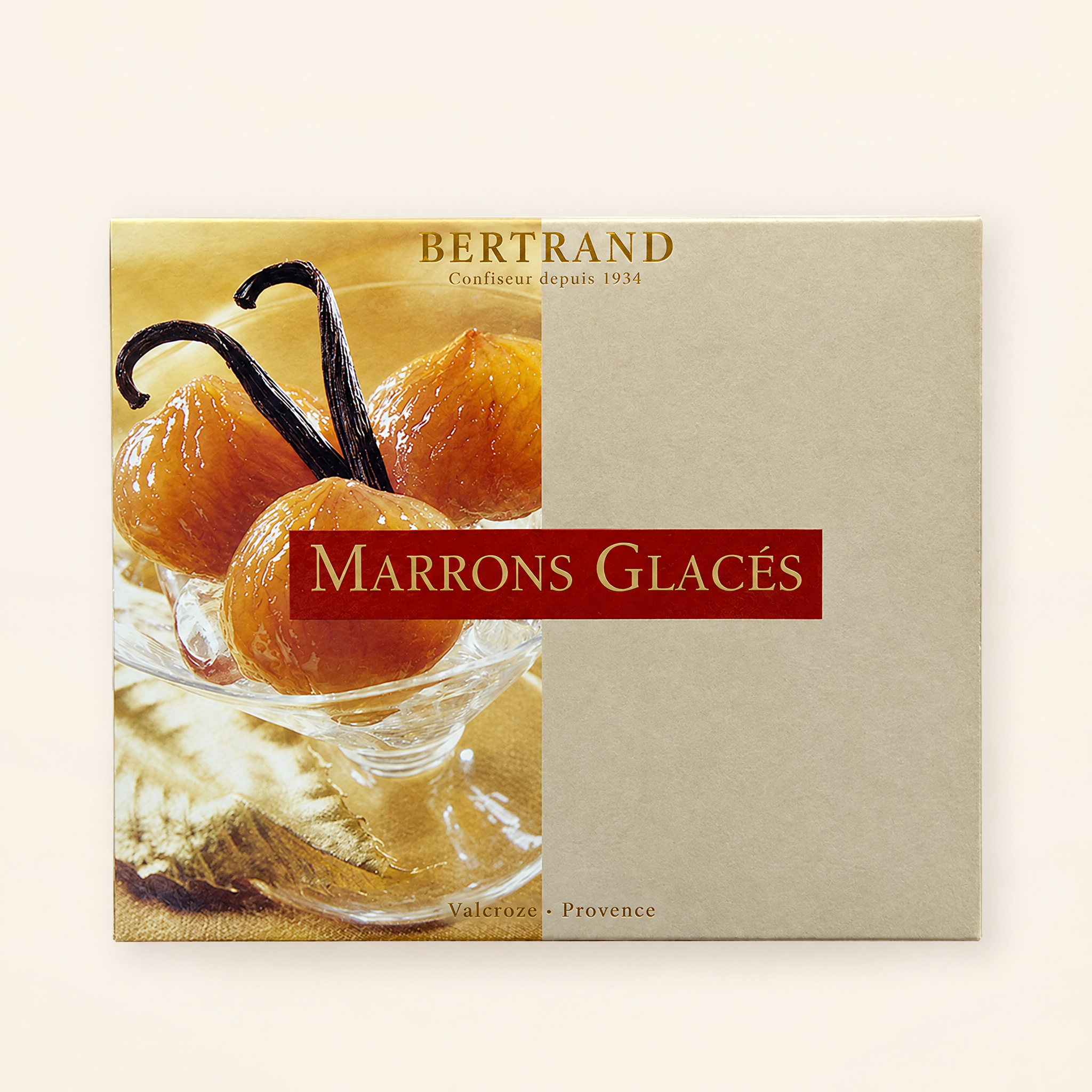 Coffret de marrons glacés Bertrand