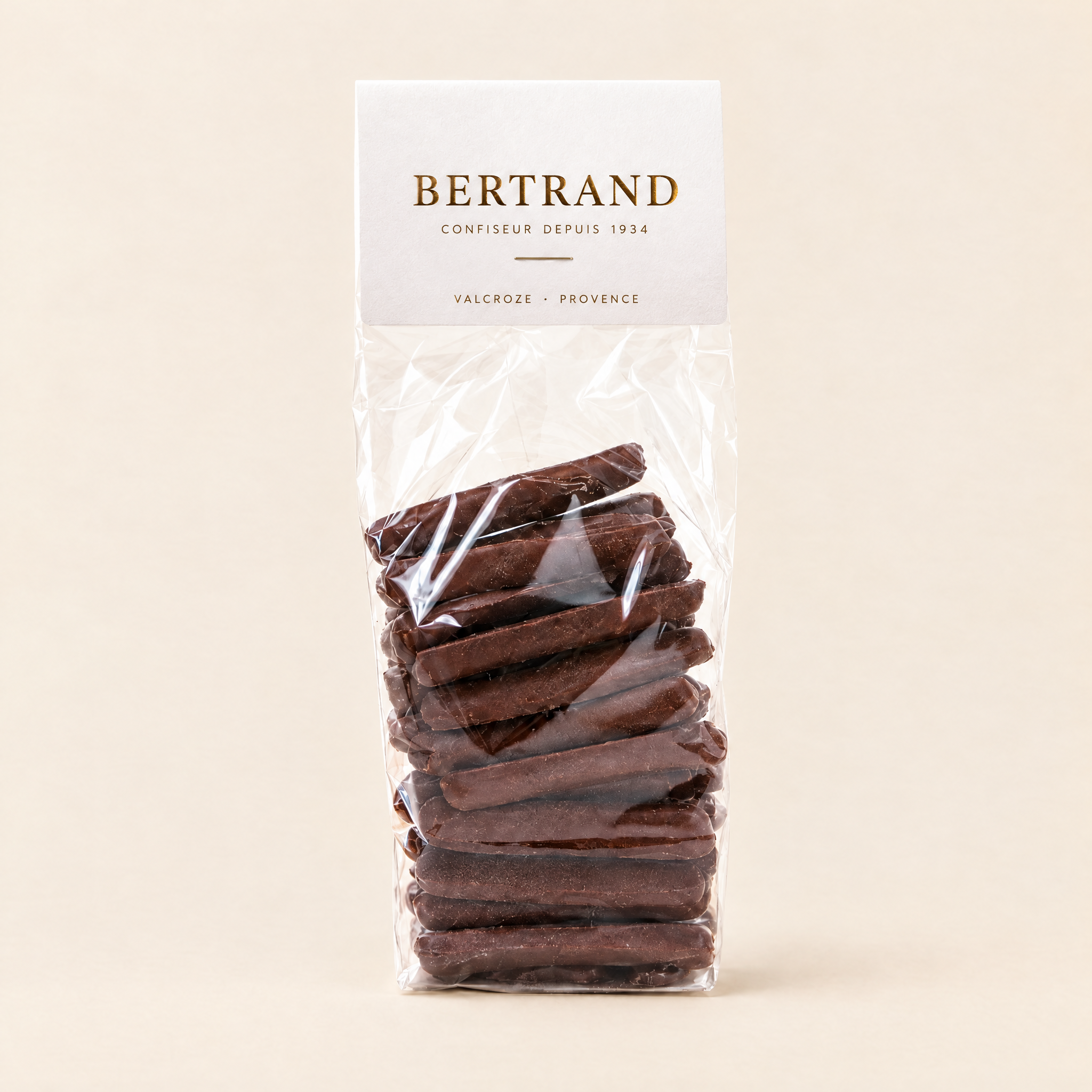Sachet dorangettes au chocolat noir Bertrand
