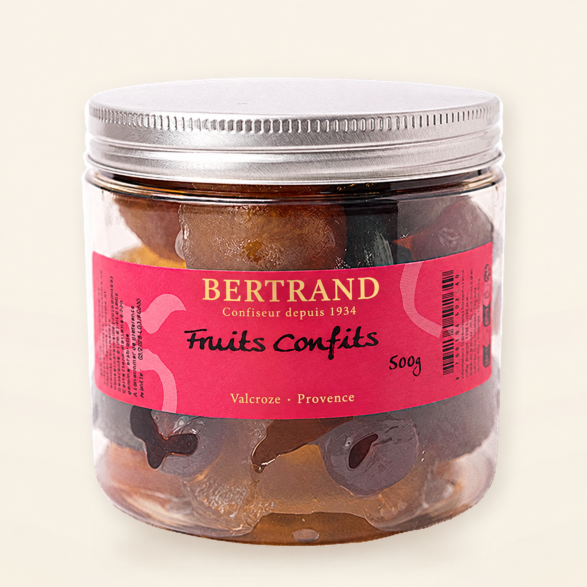 Pot de fruits confits assortis Bertrand