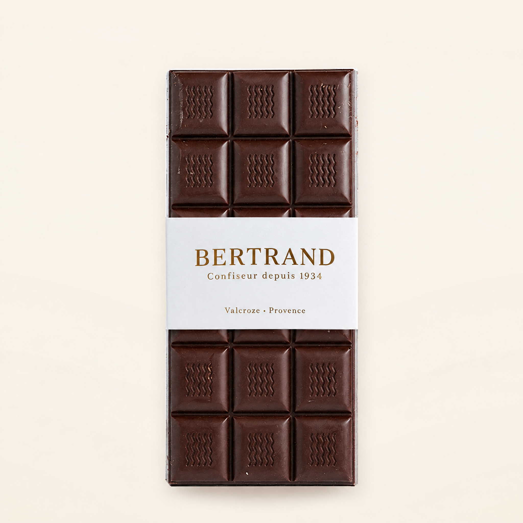 Tablette de chocolat noir 70 % Bertrand