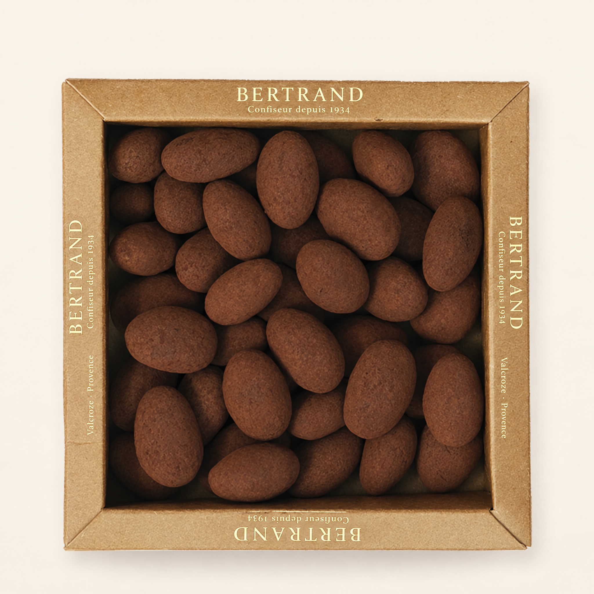 Coffret dAmandines, amandes chocolatées Bertrand, 140 g