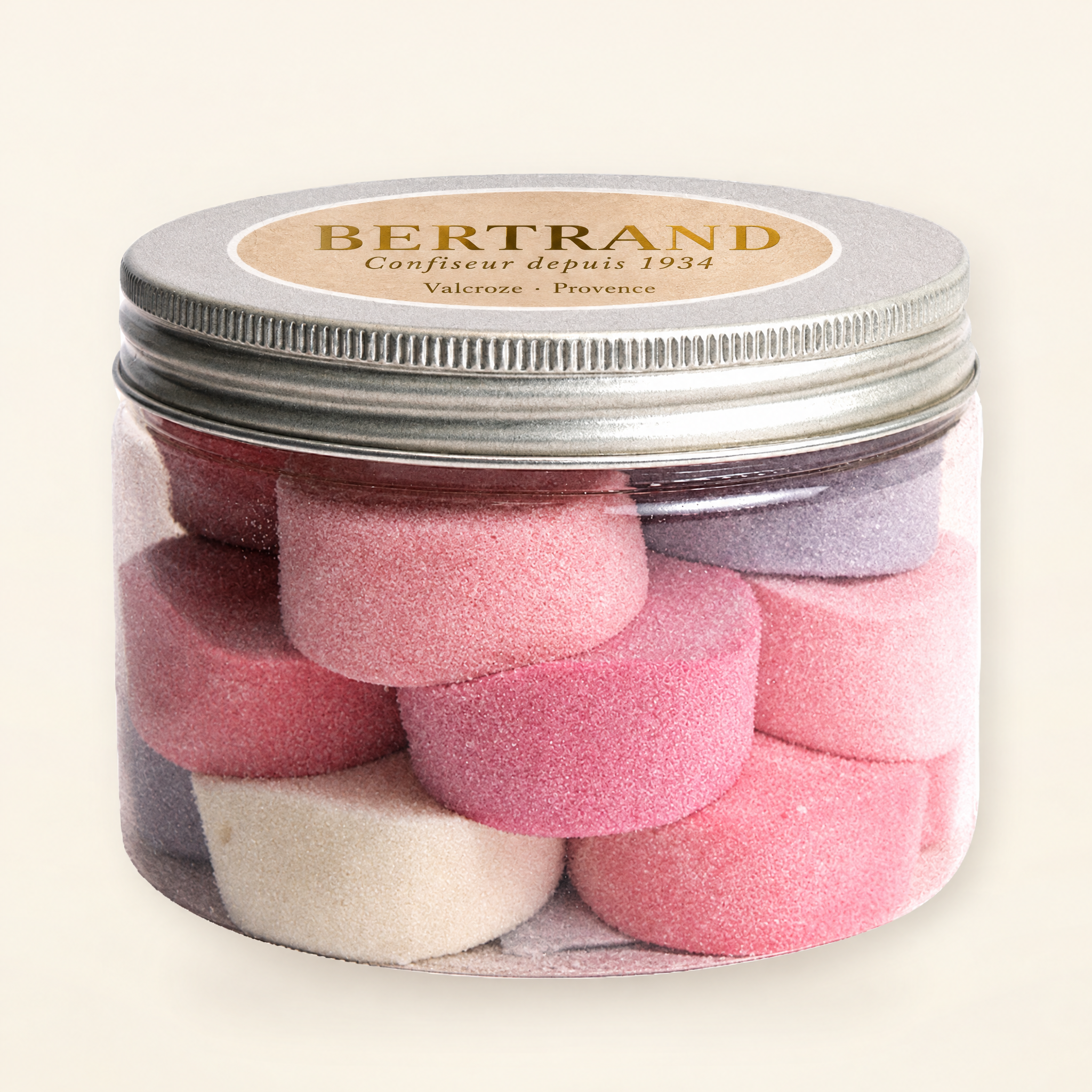 Pot de guimauves artisanales assorties Bertrand