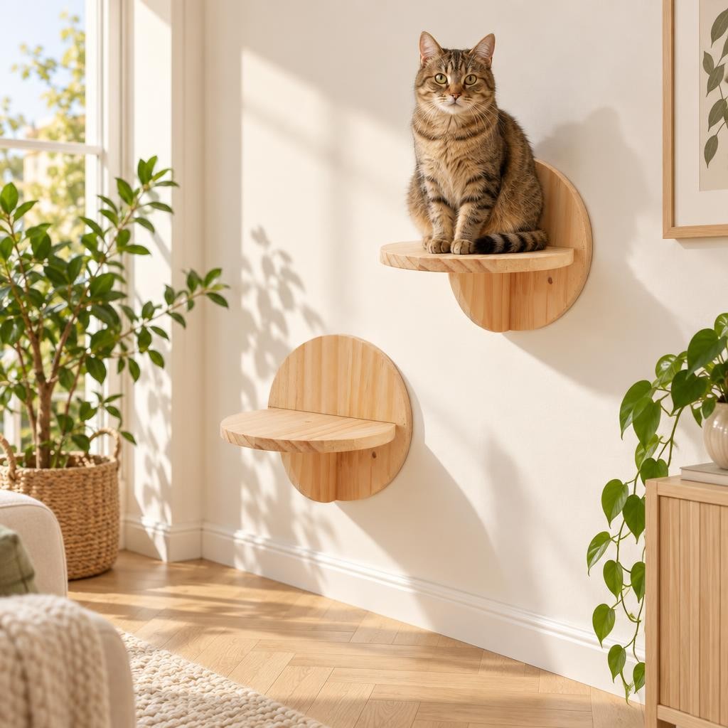 Perchoirs muraux pour chat