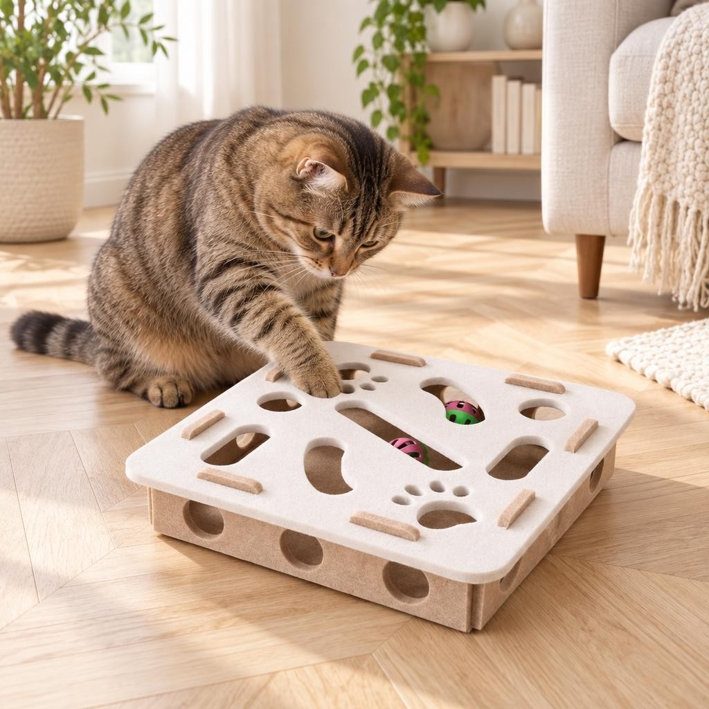 Jouet puzzle en feutre