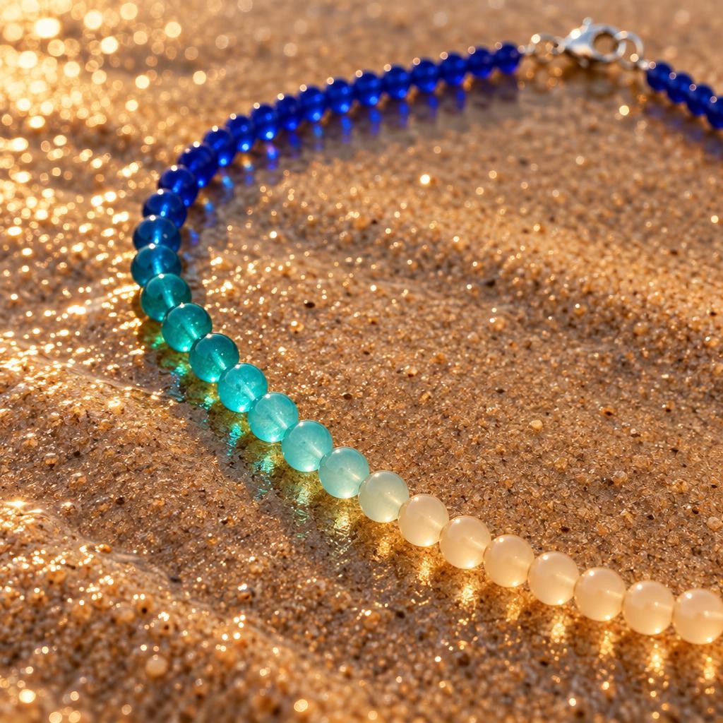 gros-plan-sur-le-degrade-des-perles-de-verre-bleu-turquoise-1