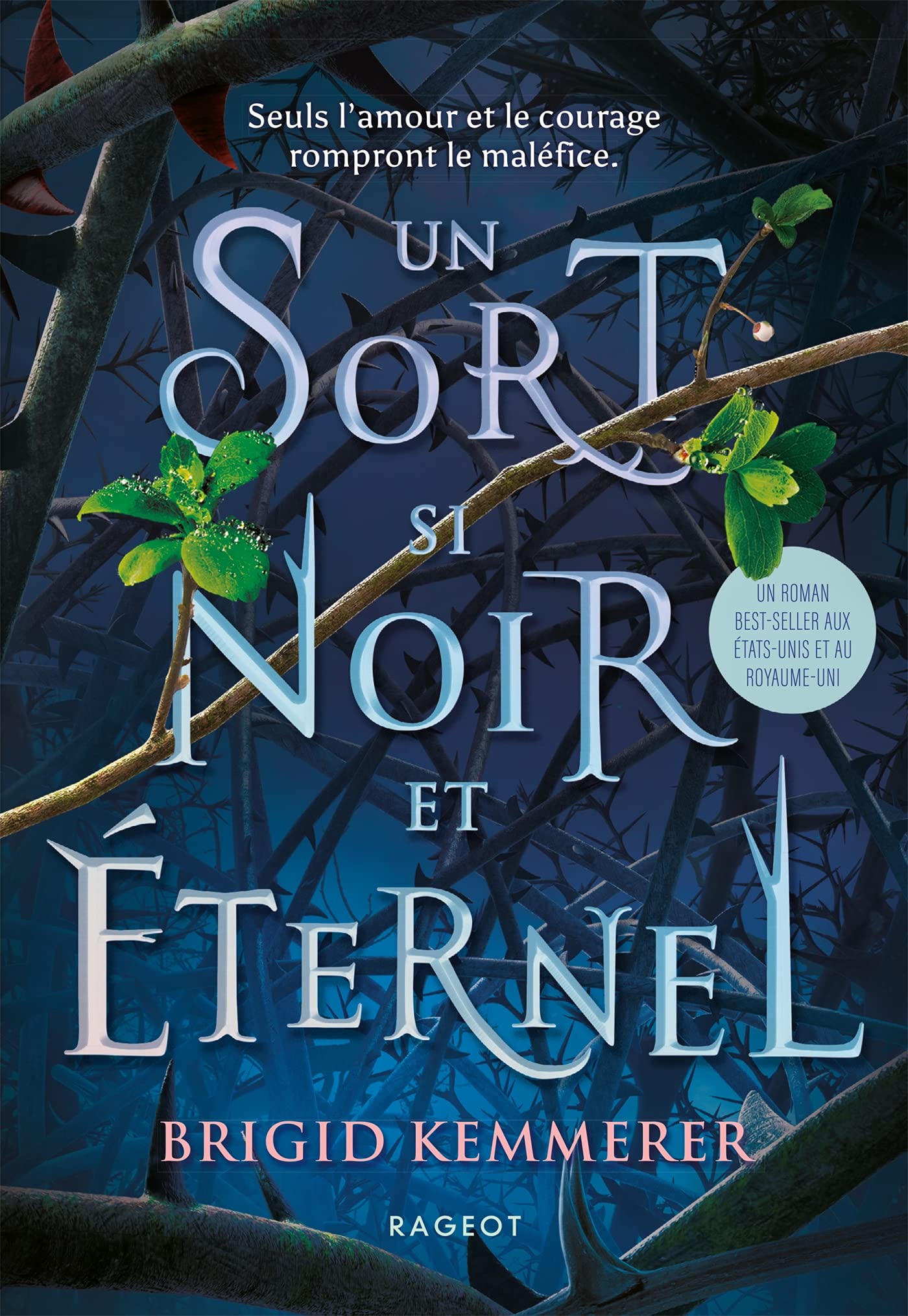 Couverture dUn sort si noir et éternel, tome 1 de Brigid Kemmerer, édition brochée