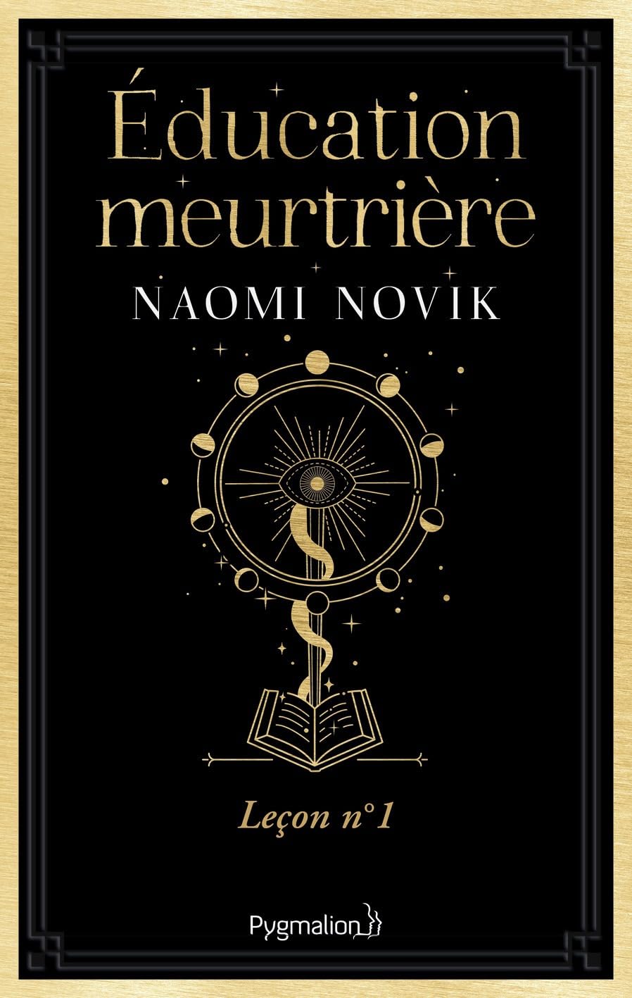 Couverture de Scholomance, tome 1 : Éducation meurtrière de Naomi Novik, édition brochée