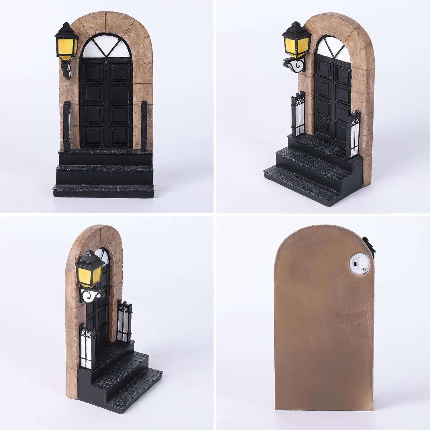 Serre-livre porte ancienne lumineuse, vue 4