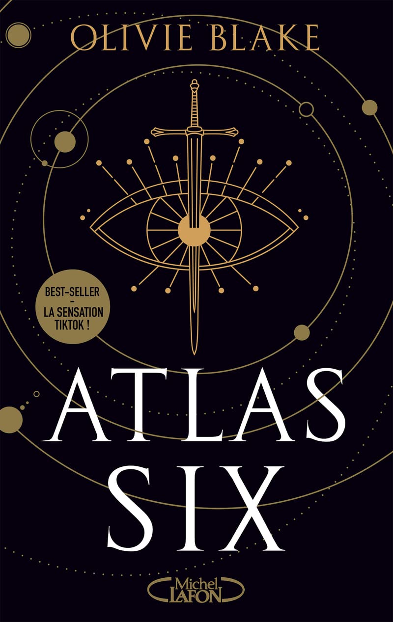Couverture dAtlas Six, tome 1 dOlivie Blake, édition brochée