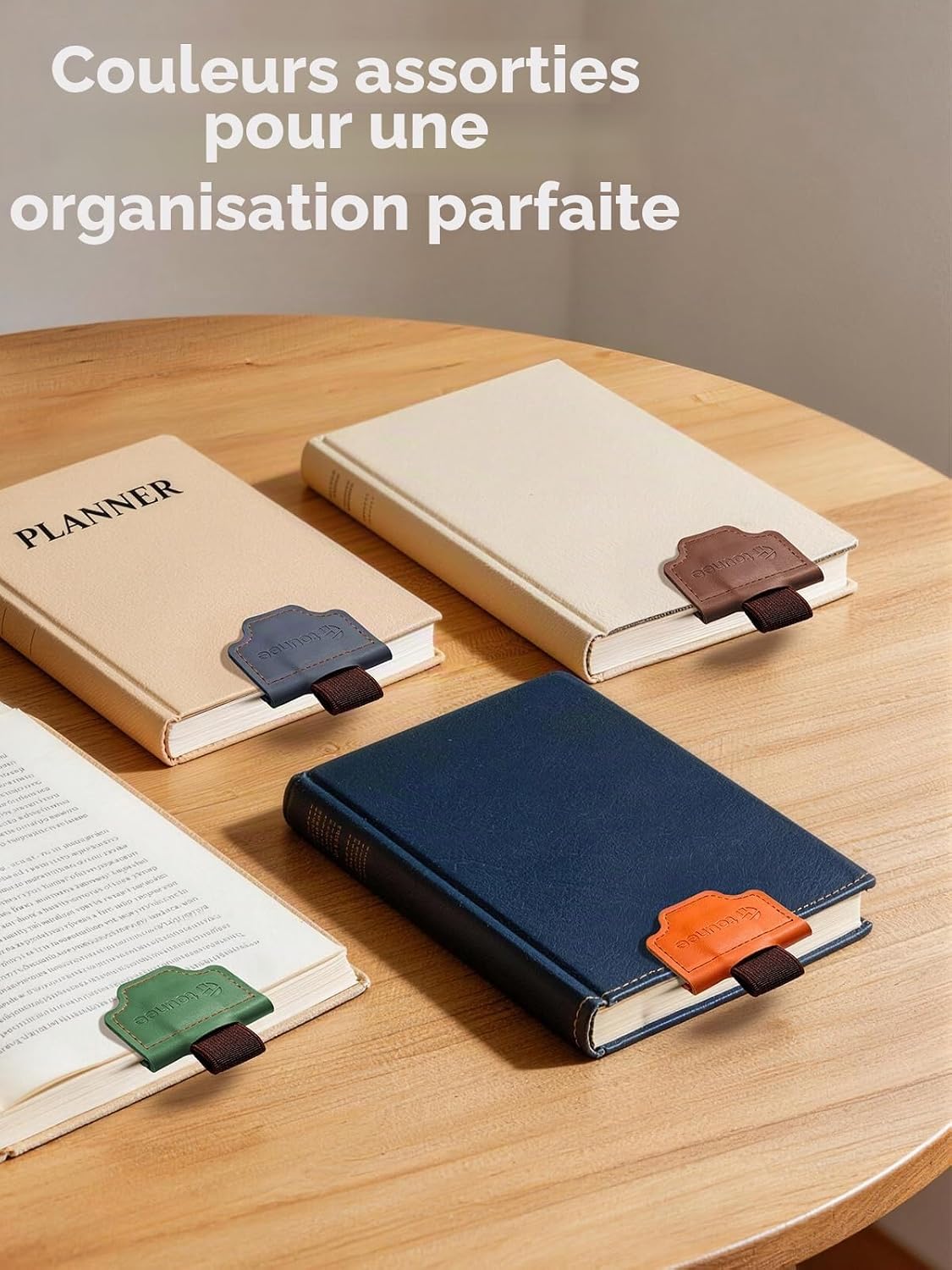 Marque-pages magnétiques avec porte-stylo, vue 6