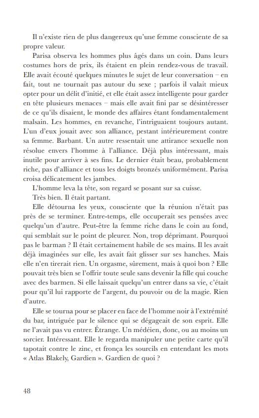 Atlas Six (tome 1) dOlivie Blake, vue 3