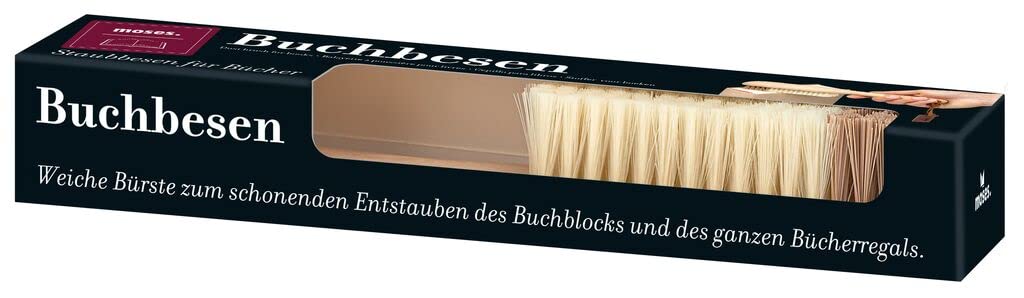 Brosse à dépoussiérer les livres en hêtre, vue 6