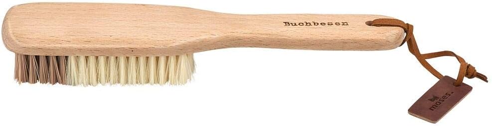 Brosse à dépoussiérer les livres en hêtre, vue 4