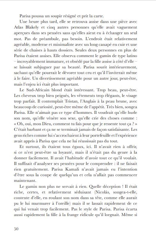 Atlas Six (tome 1) dOlivie Blake, vue 5
