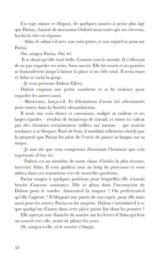 Atlas Six (tome 1) dOlivie Blake, vue 7