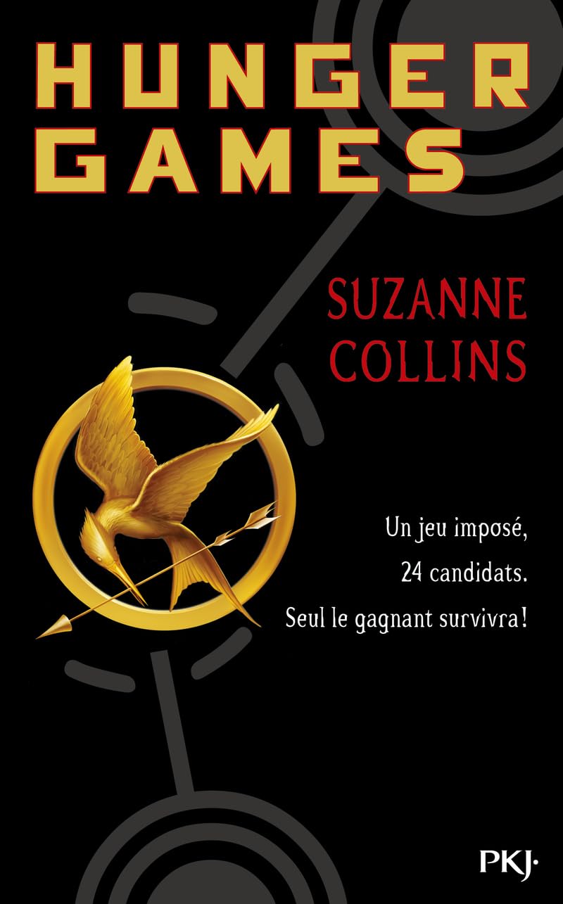 Couverture de Hunger Games, tome 1 de Suzanne Collins, grand format