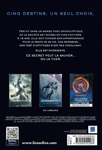 Divergente (tome 1) de Veronica Roth, vue 2