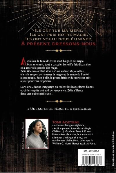 Children of Blood and Bone : De sang et de rage (tome 1) de Tomi Adeyemi, vue 2