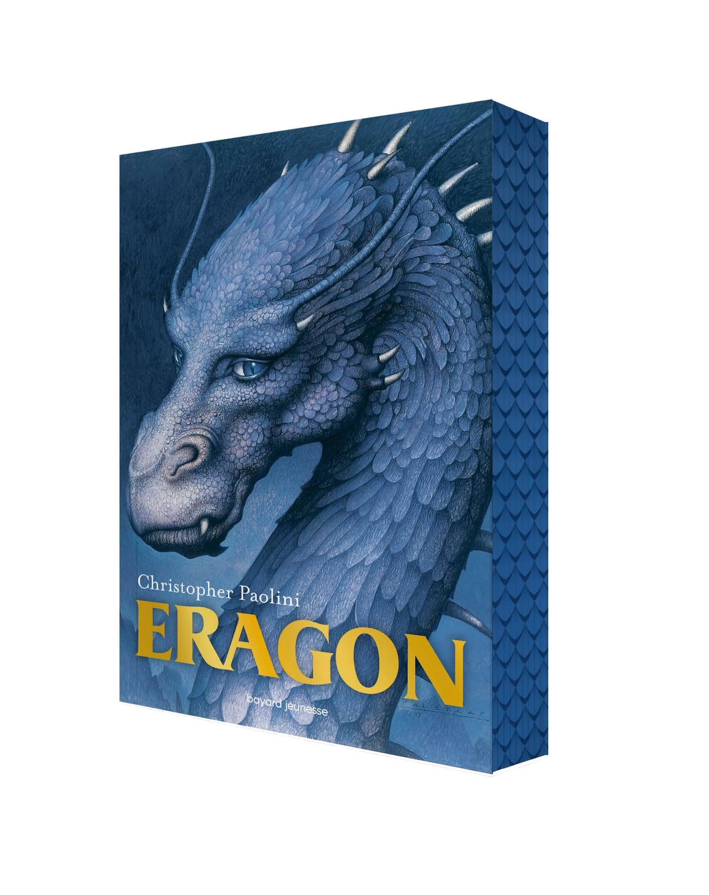 Couverture dEragon, tome 1 de Christopher Paolini, édition grand format
