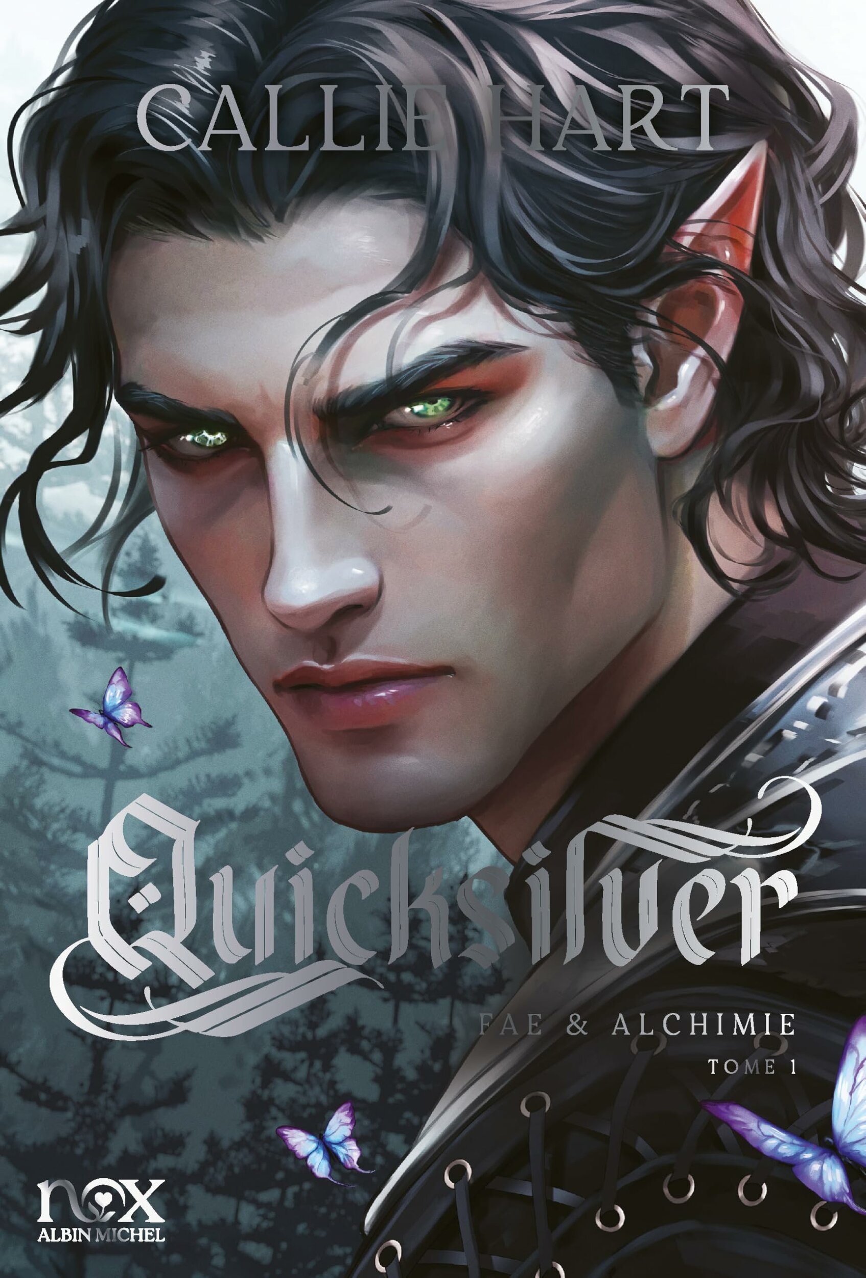 Couverture de Quicksilver, tome 1 de Callie Hart, édition collector reliée
