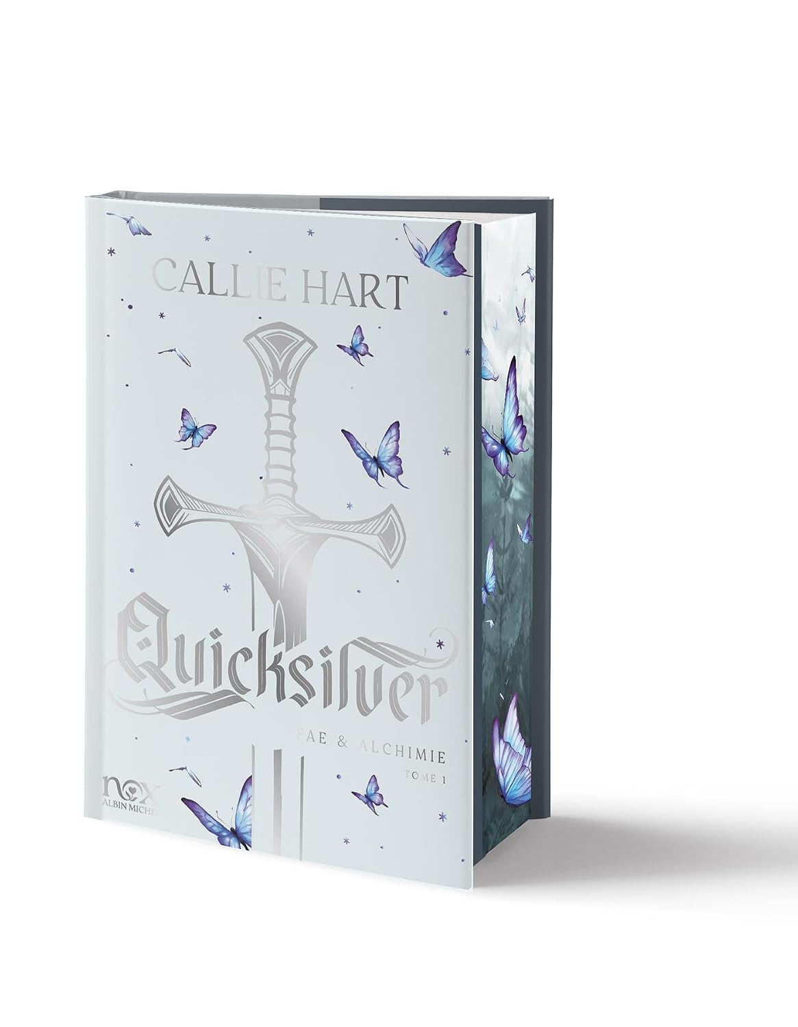 Quicksilver (tome 1) de Callie Hart, édition collector reliée, vue 3