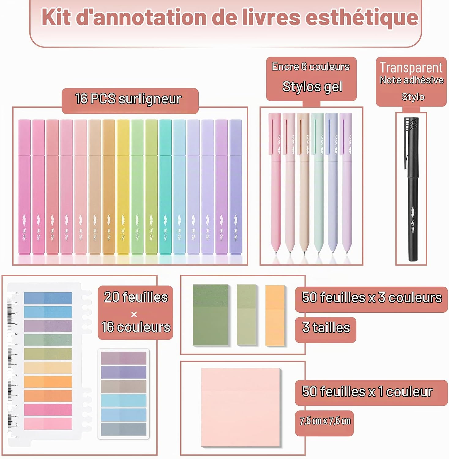 Kit dannotation de livres, vue 2