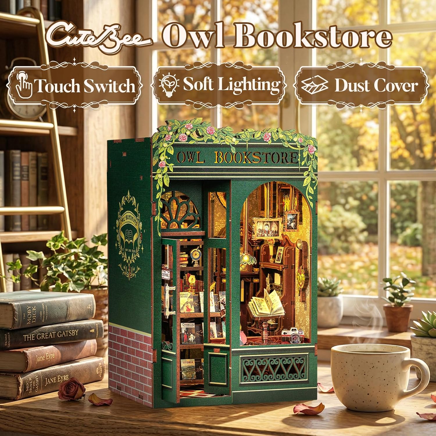 Book nook à monter, vue 4