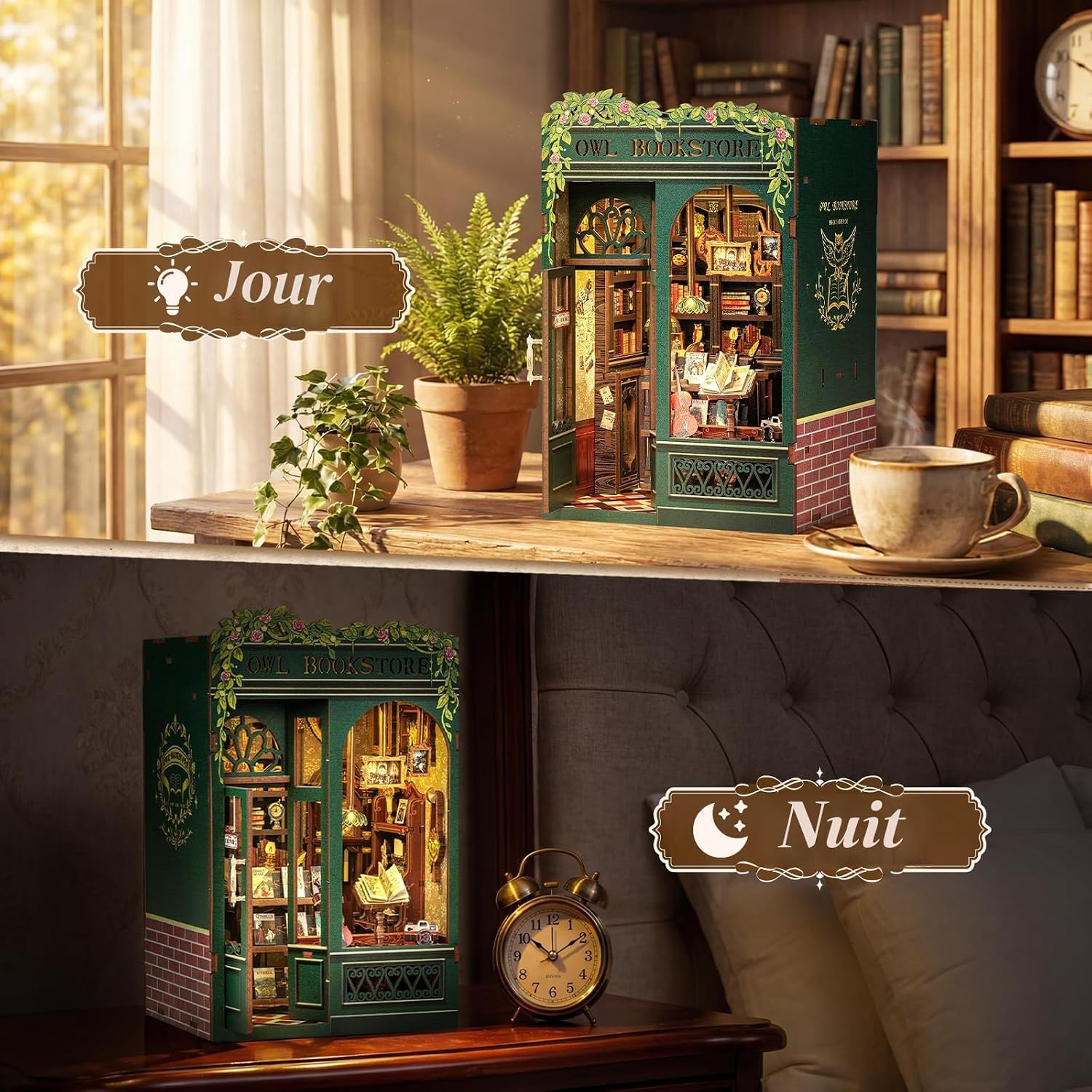 Book nook à monter, vue 5